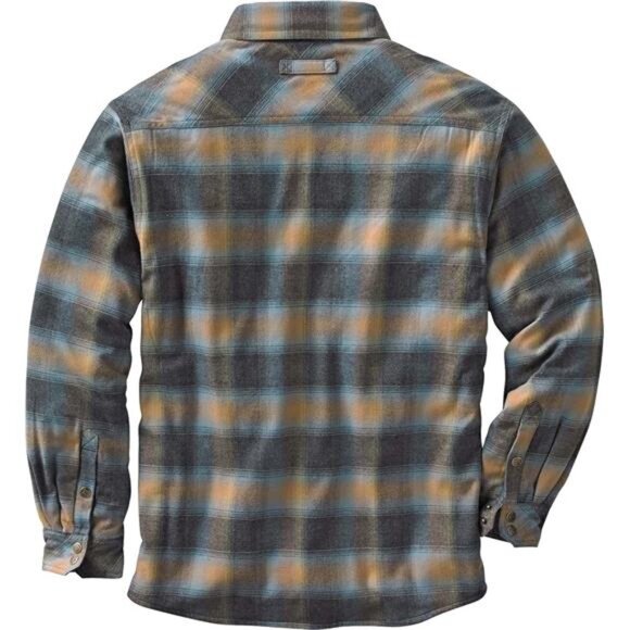 Whitetails Archer Flannel Thermal Lined Shirt Jacket for Men, Quilted Insulated - Picture 2 of 5